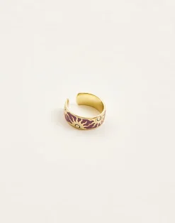 Natura Selection Bisutería^Anillo Ancho Sol
