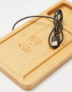 Natura Selection Electrónica Y Gadget^Bandeja Con Cargador Wireless