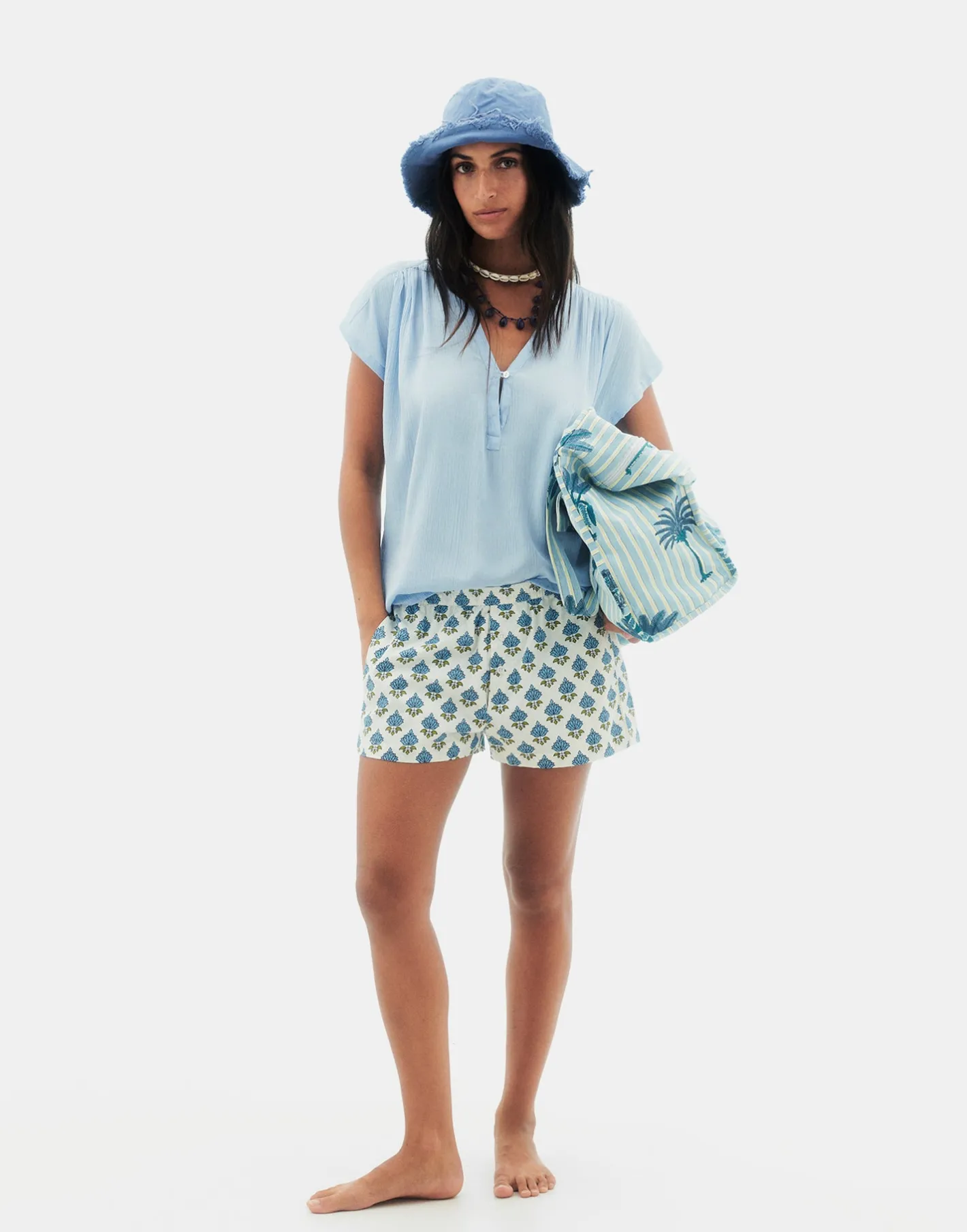 Natura Selection Camisas Y Blusas|Camisetas Y Tops^Blusa Kavana