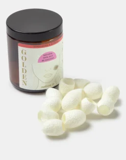 Natura Selection Bodycare & Beauty|Bodycare & Beauty^Bote 20 Capullos Gusano Seda Exfoliantes