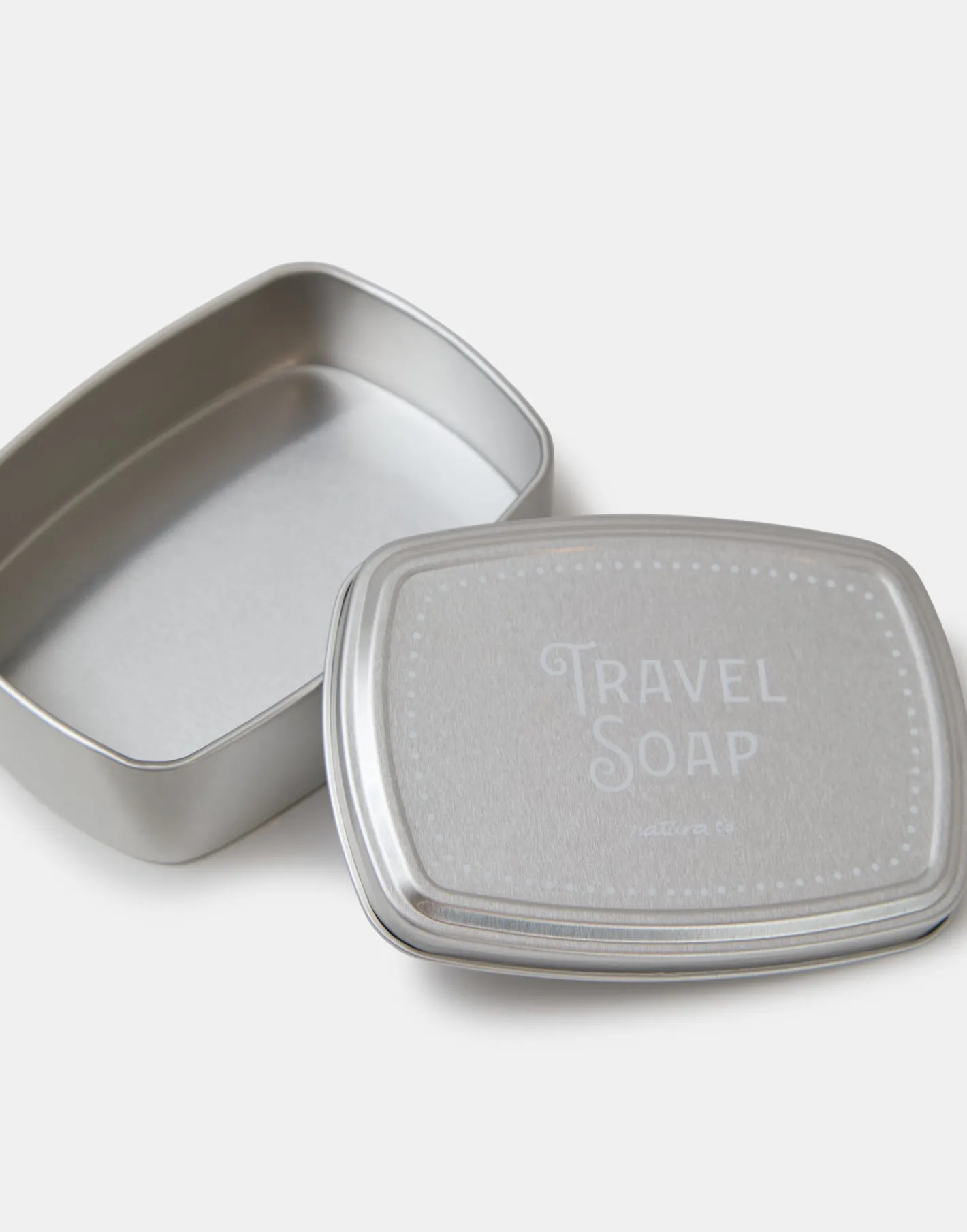 Natura Selection Viaje|Reduce & Reuse^Caja Metálica Para Jabón