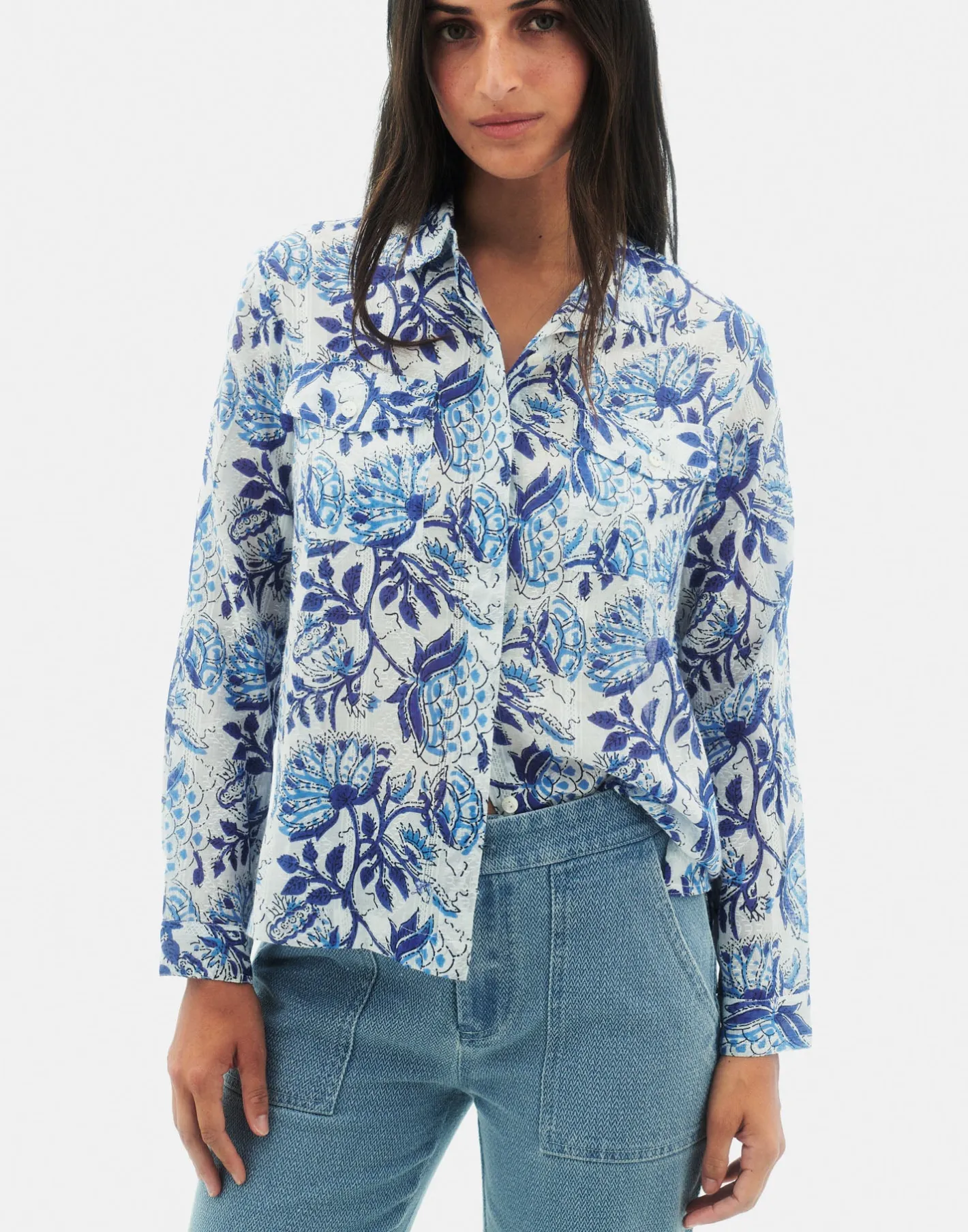 Natura Selection Camisas Y Blusas^Camisa Dobbi Benares