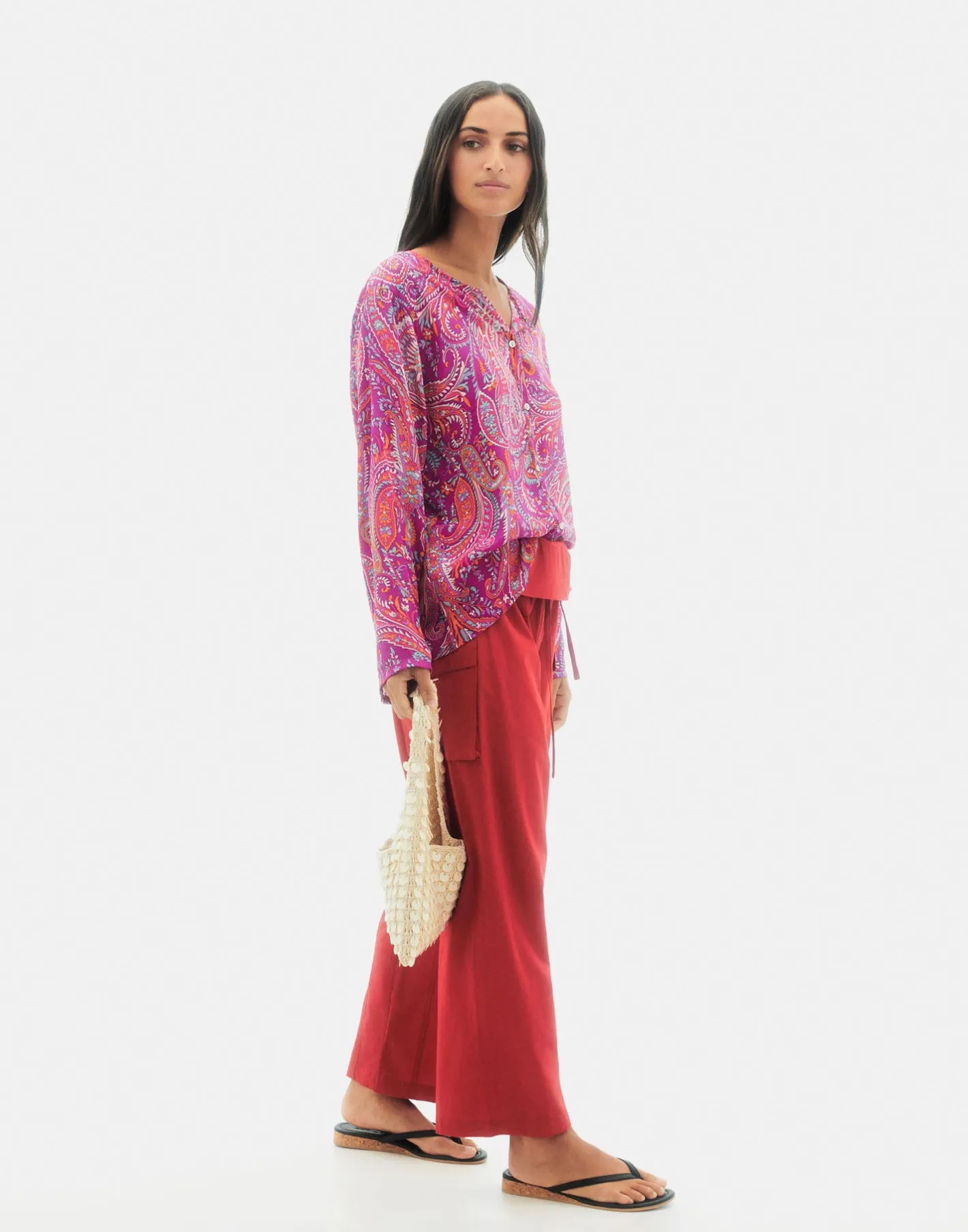 Natura Selection Camisas Y Blusas^Camisa Paisley