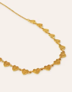 Natura Selection Bisutería^Collar Corazones