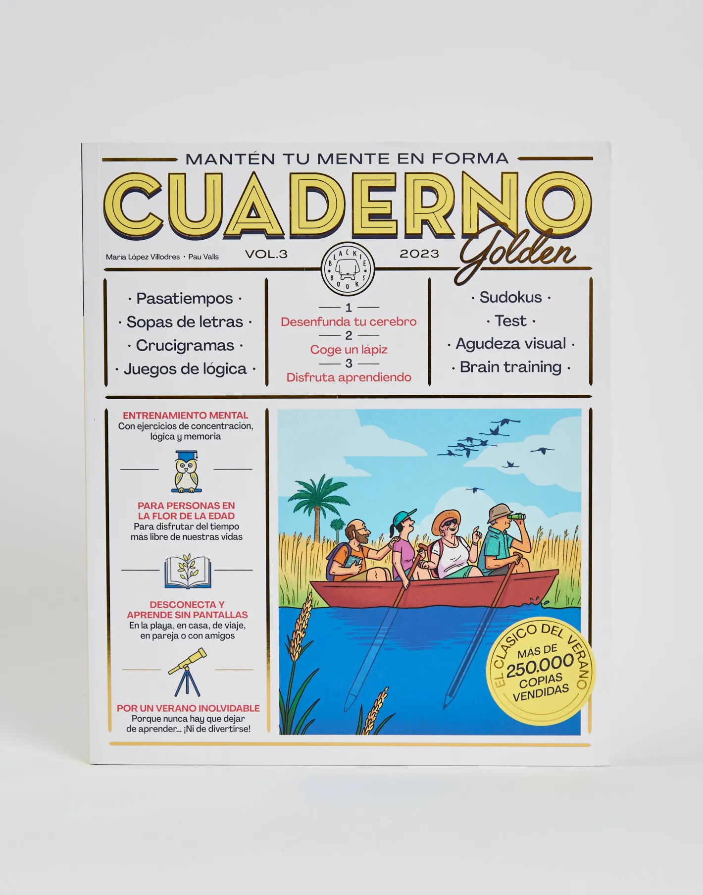 Natura Selection Libros^Cuadreno Golden Blackie Books Vol.3