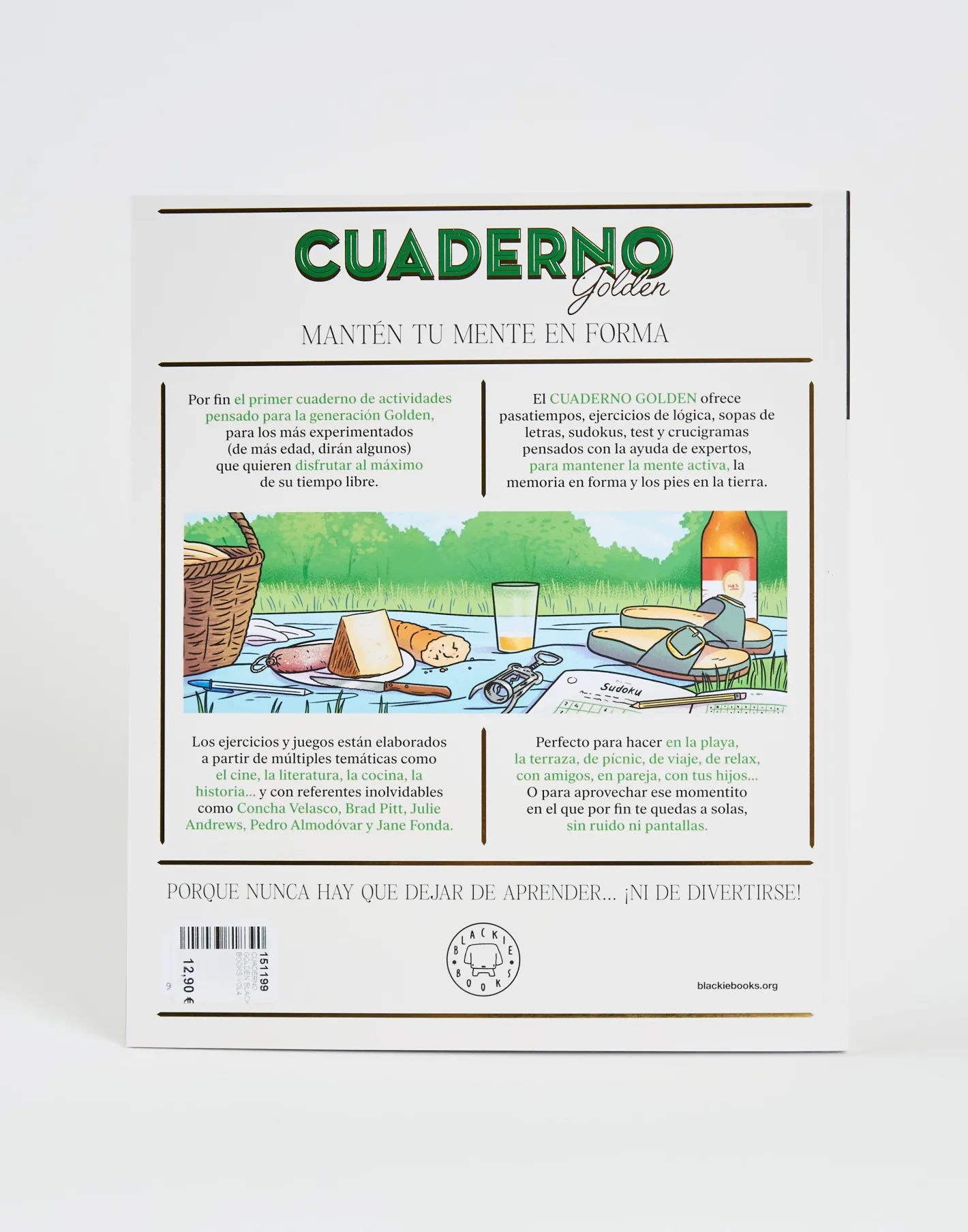 Natura Selection Libros^Cuadreno Golden Blackie Books Vol.4