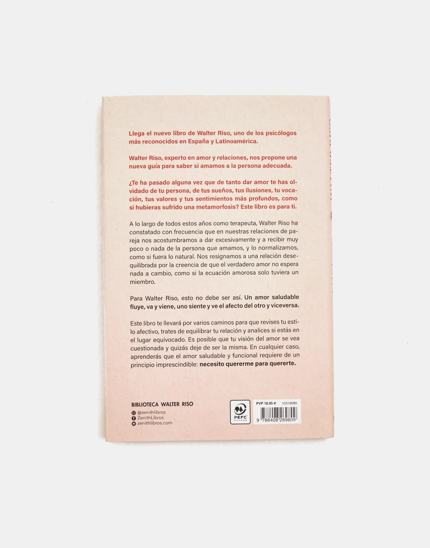 Natura Selection Libros^De Tanto Amarte, Me Olvidé De Mí