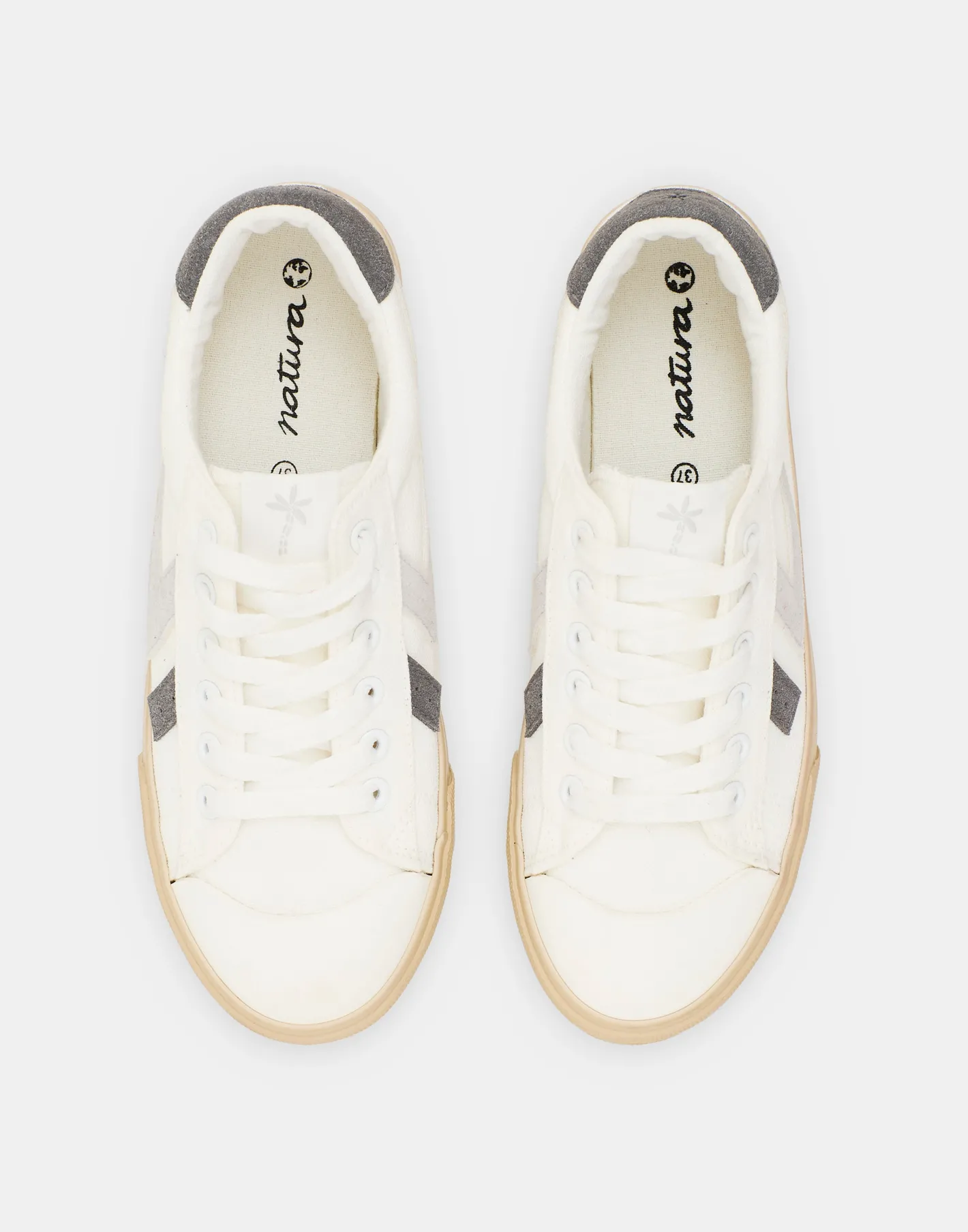 Natura Selection Calzado^Deportiva Blanca Franjas