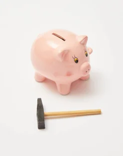 Natura Selection Juegos^Hucha Cerdito Con Martillo