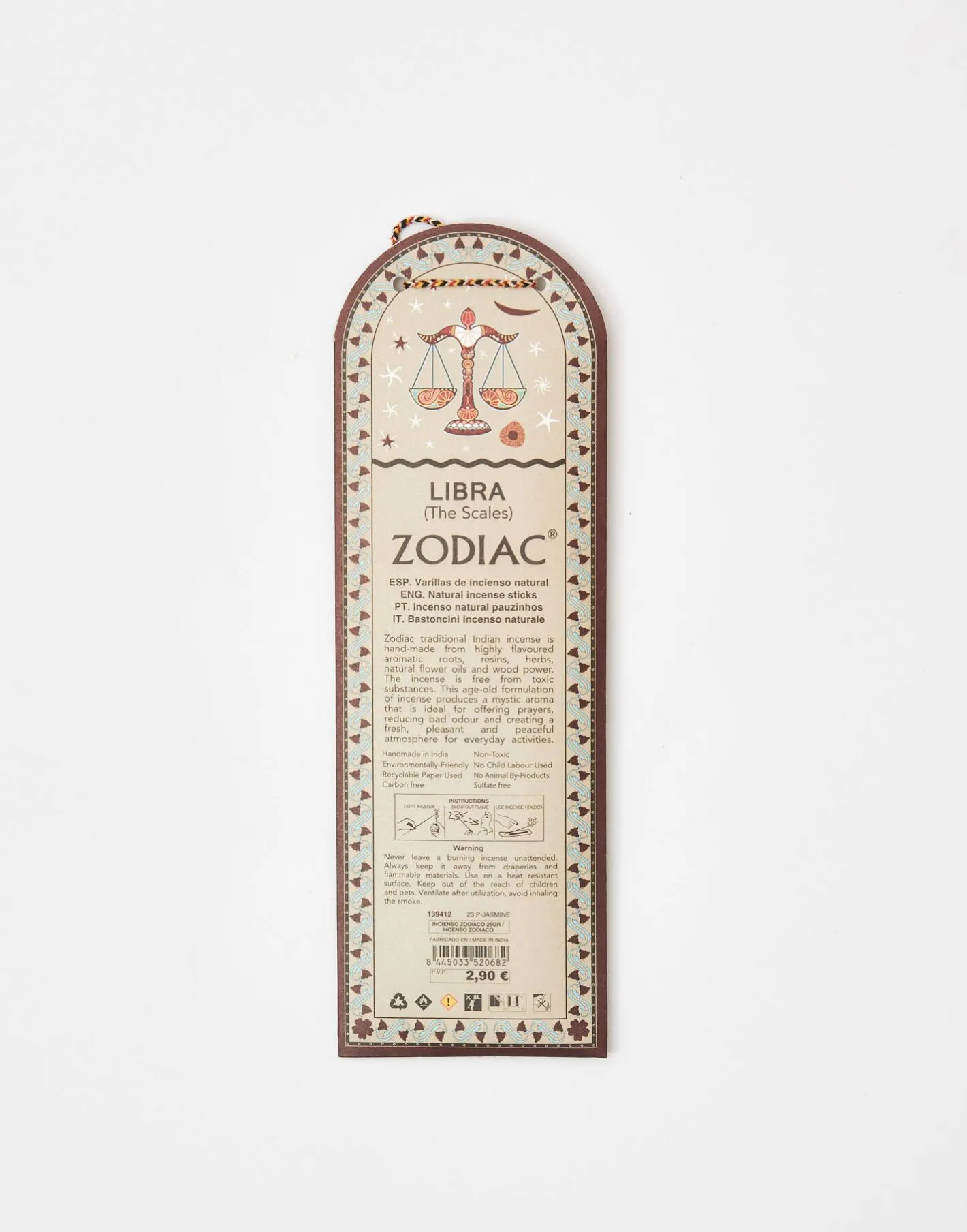 Natura Selection Aromas Y Difusores|Inciensos^Incienso Zodiaco 25gr
