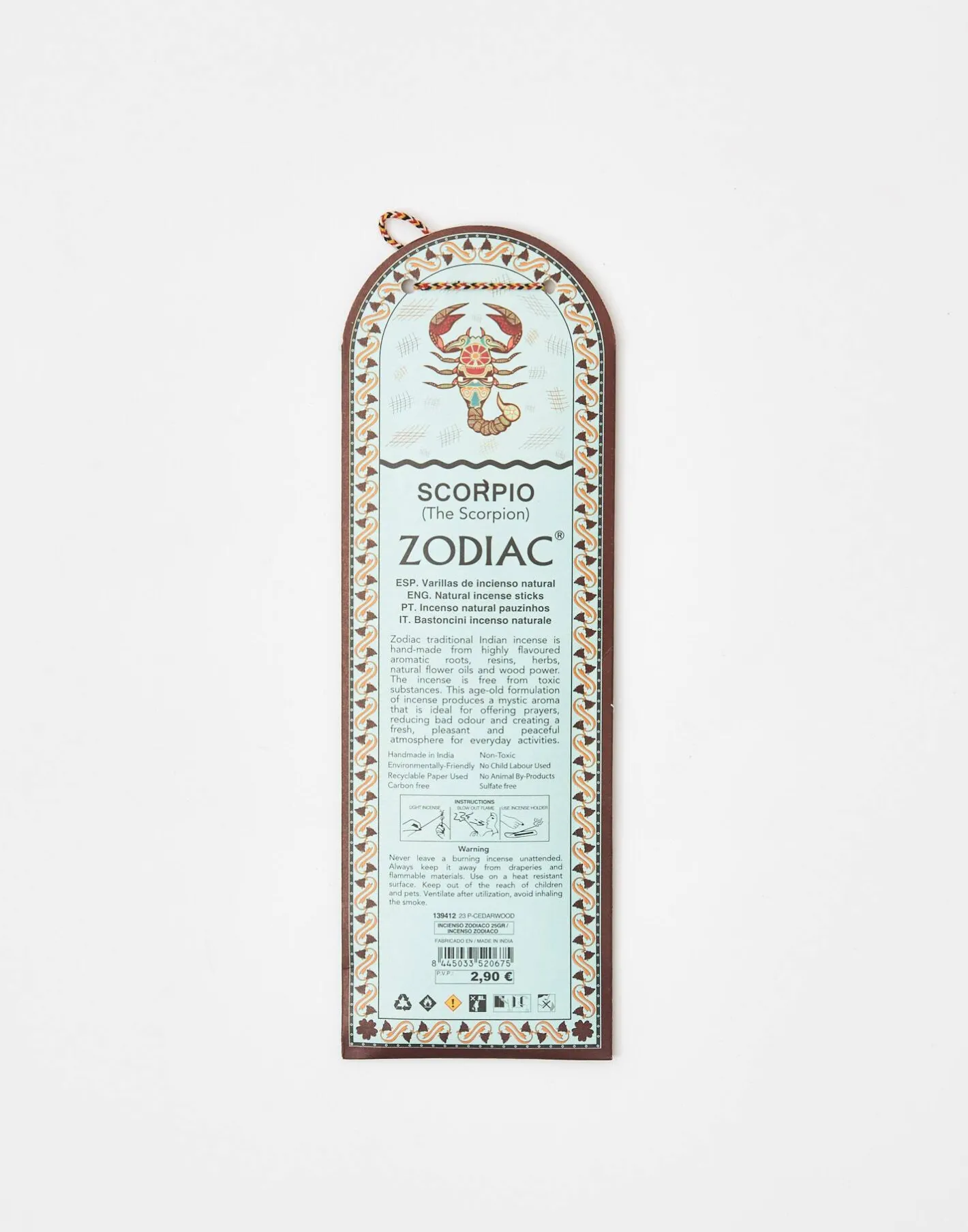 Natura Selection Aromas Y Difusores|Inciensos^Incienso Zodiaco 25gr