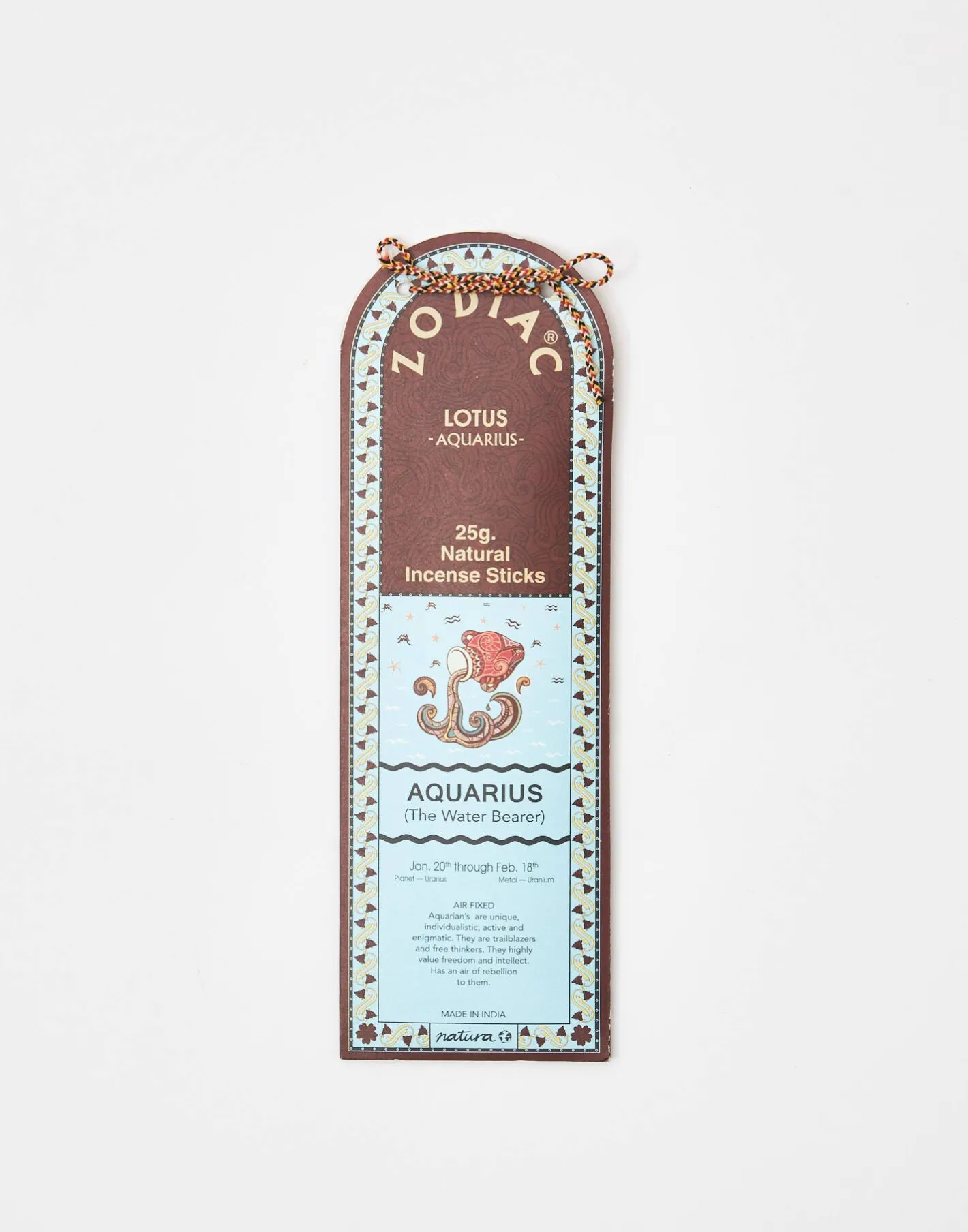 Natura Selection Aromas Y Difusores|Inciensos^Incienso Zodiaco 25gr