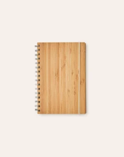 Natura Selection Papelería^Libreta A5 Tapa Bambú Con Goma