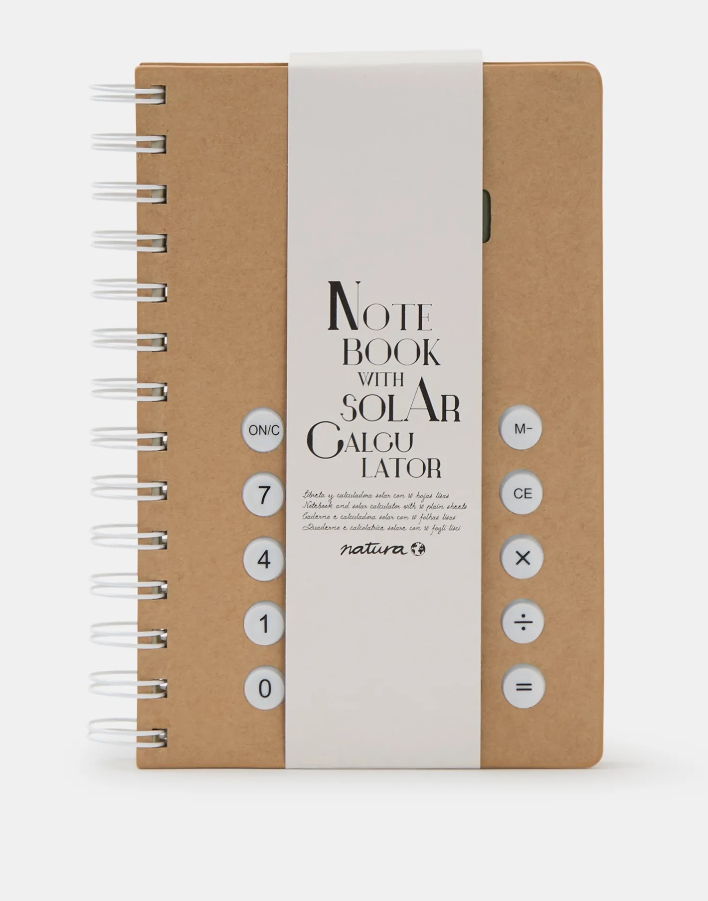 Natura Selection Papelería^Libreta Calculadora