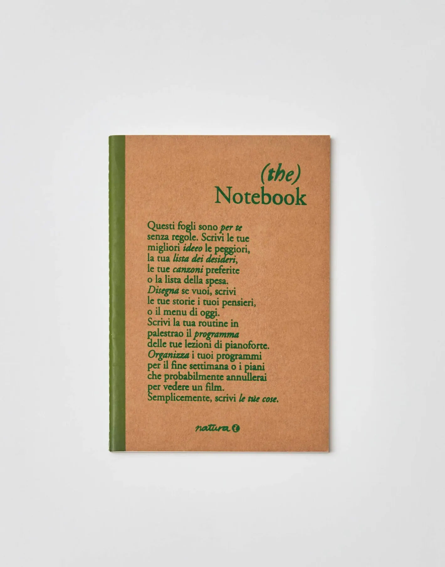 Natura Selection Papelería^Libreta Manifiesto