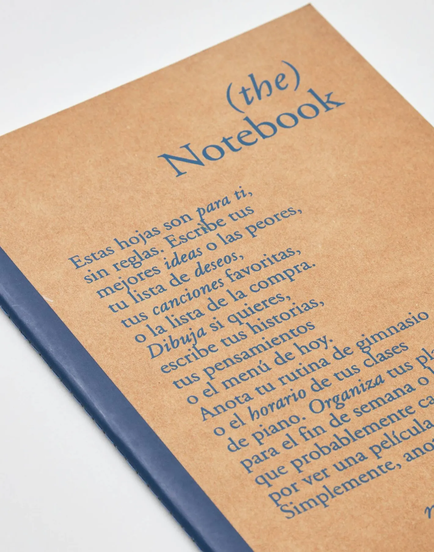 Natura Selection Papelería^Libreta Manifiesto