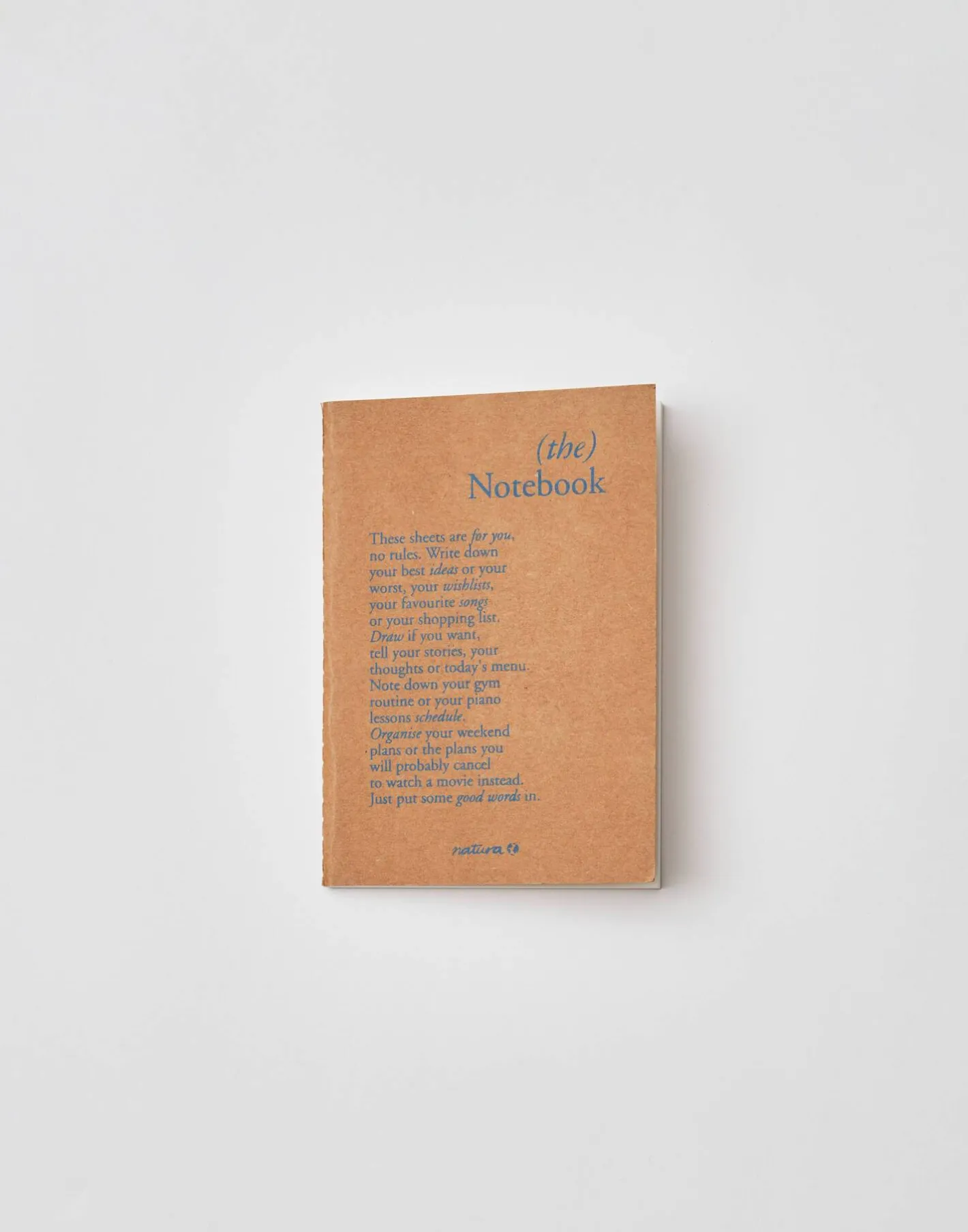 Natura Selection Papelería^Libreta Manifiesto A6