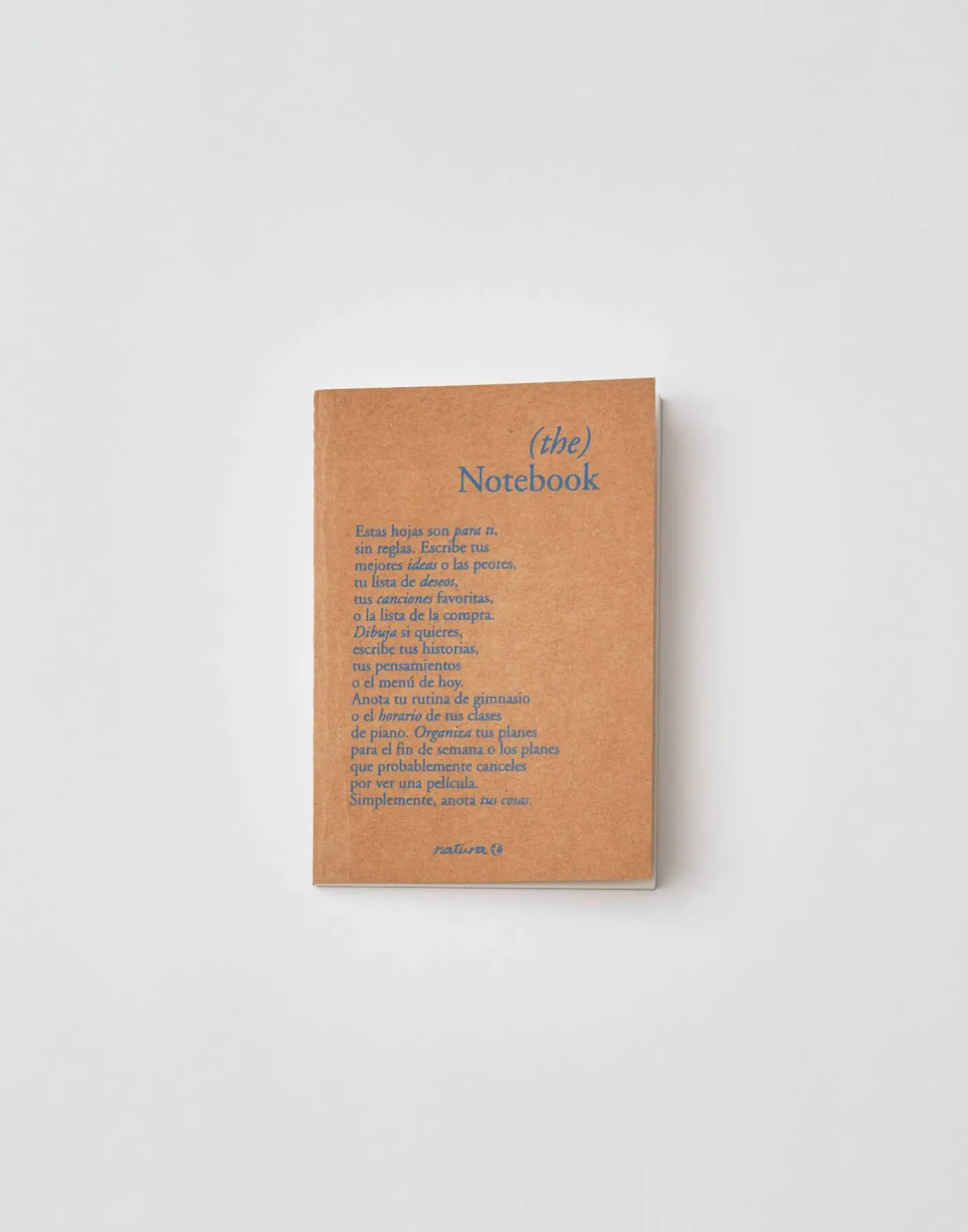 Natura Selection Papelería^Libreta Manifiesto A6