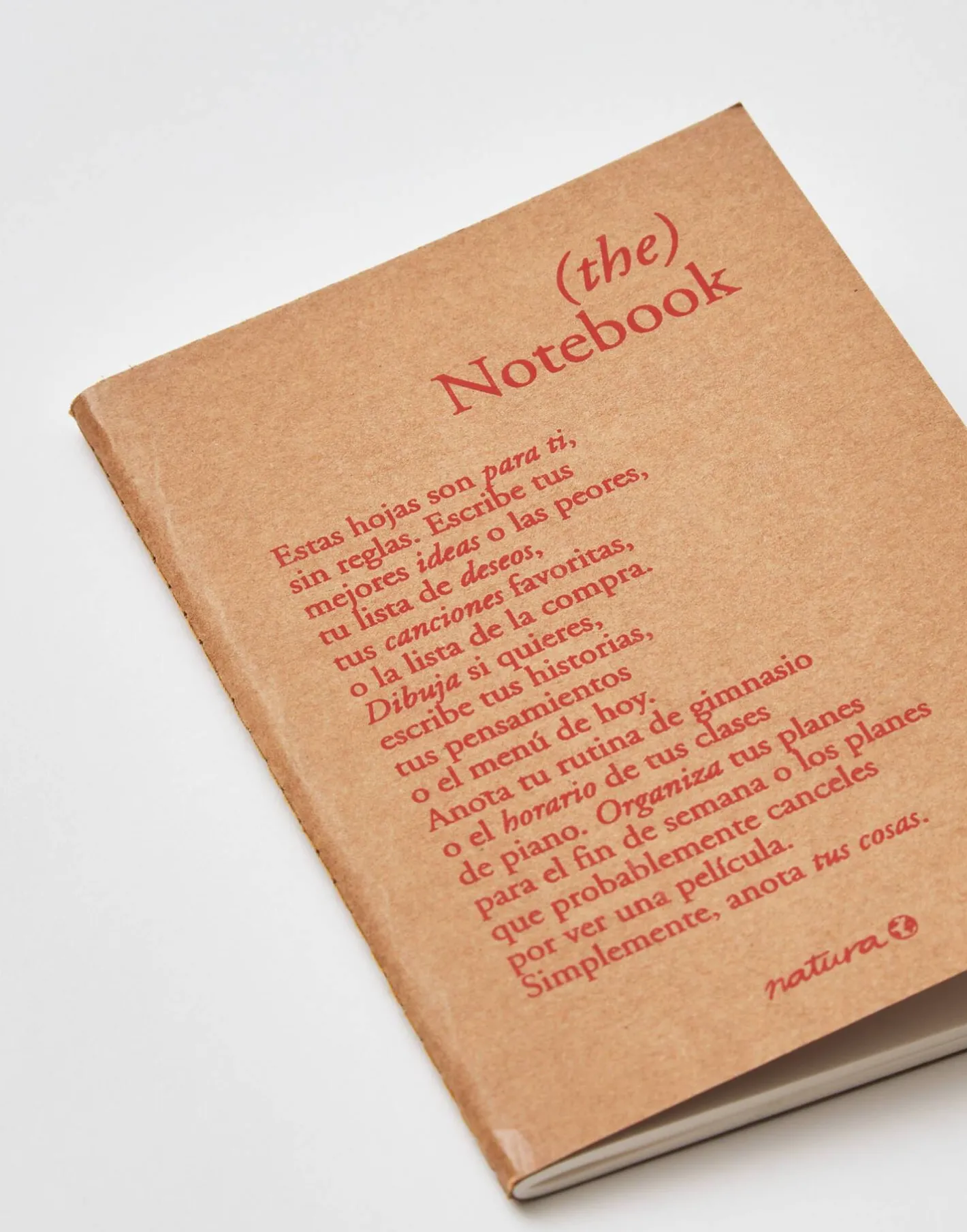 Natura Selection Papelería^Libreta Manifiesto A6
