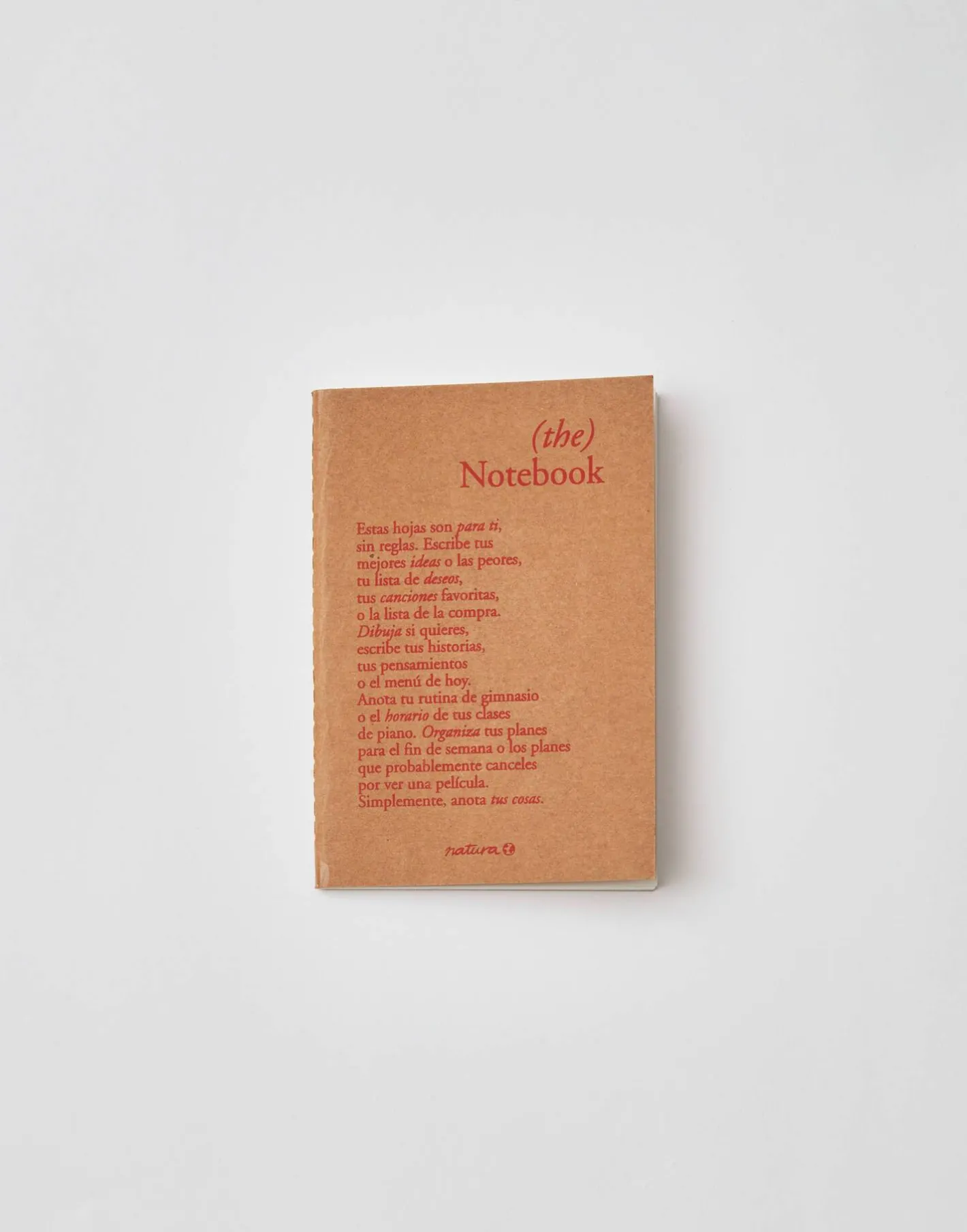 Natura Selection Papelería^Libreta Manifiesto A6