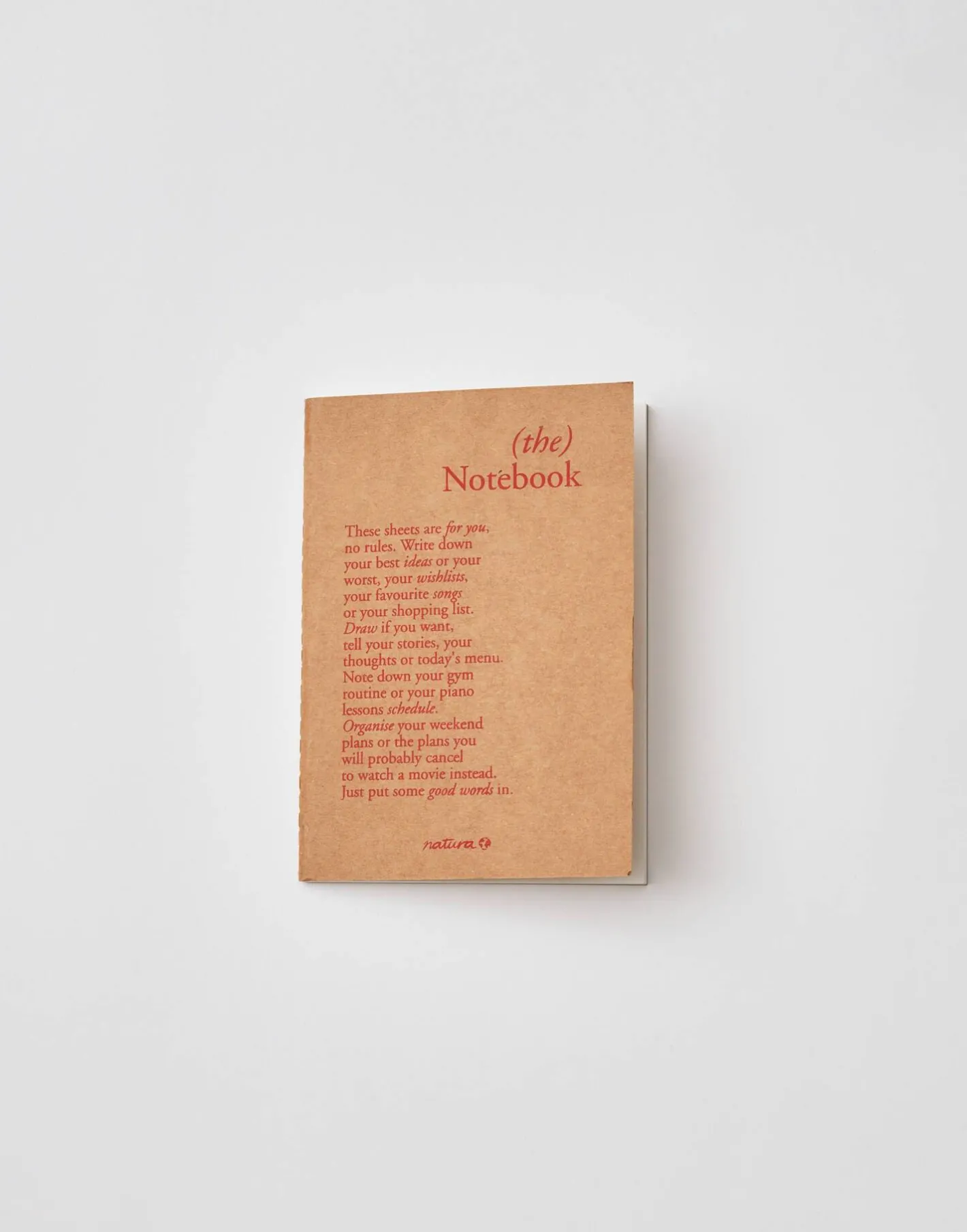 Natura Selection Papelería^Libreta Manifiesto A6