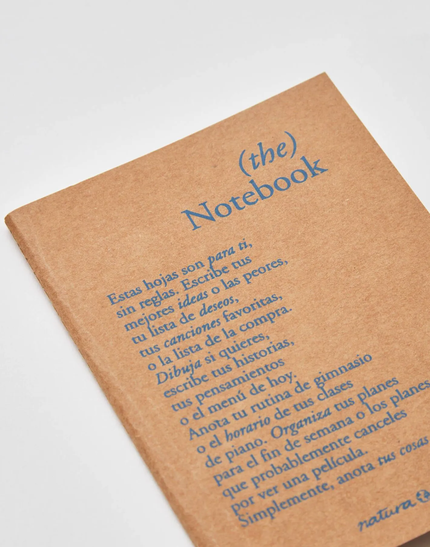 Natura Selection Papelería^Libreta Manifiesto A6
