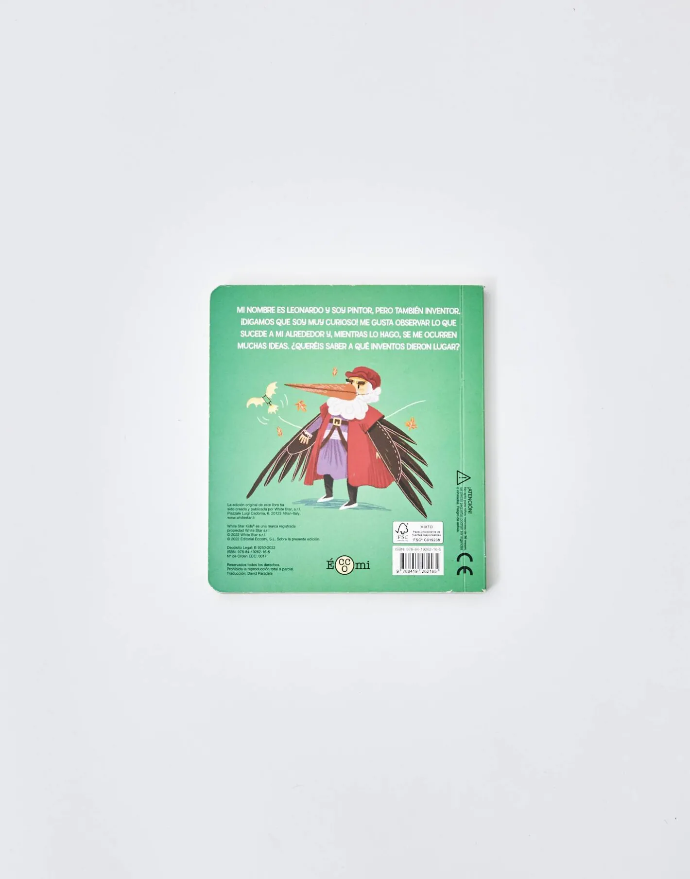 Natura Selection Libros^Mini Genios: Leonardo Da Vinci
