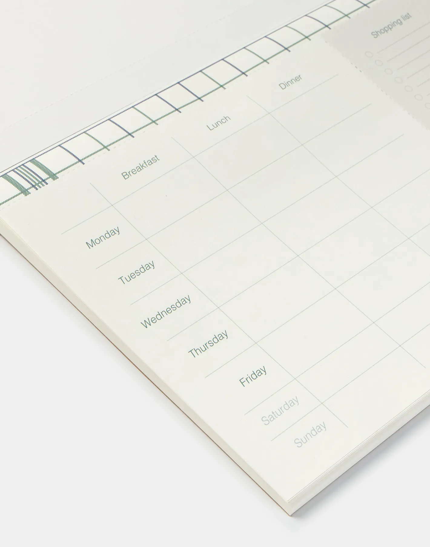 Natura Selection Papelería|Cocina^Planificador Menús Semanales