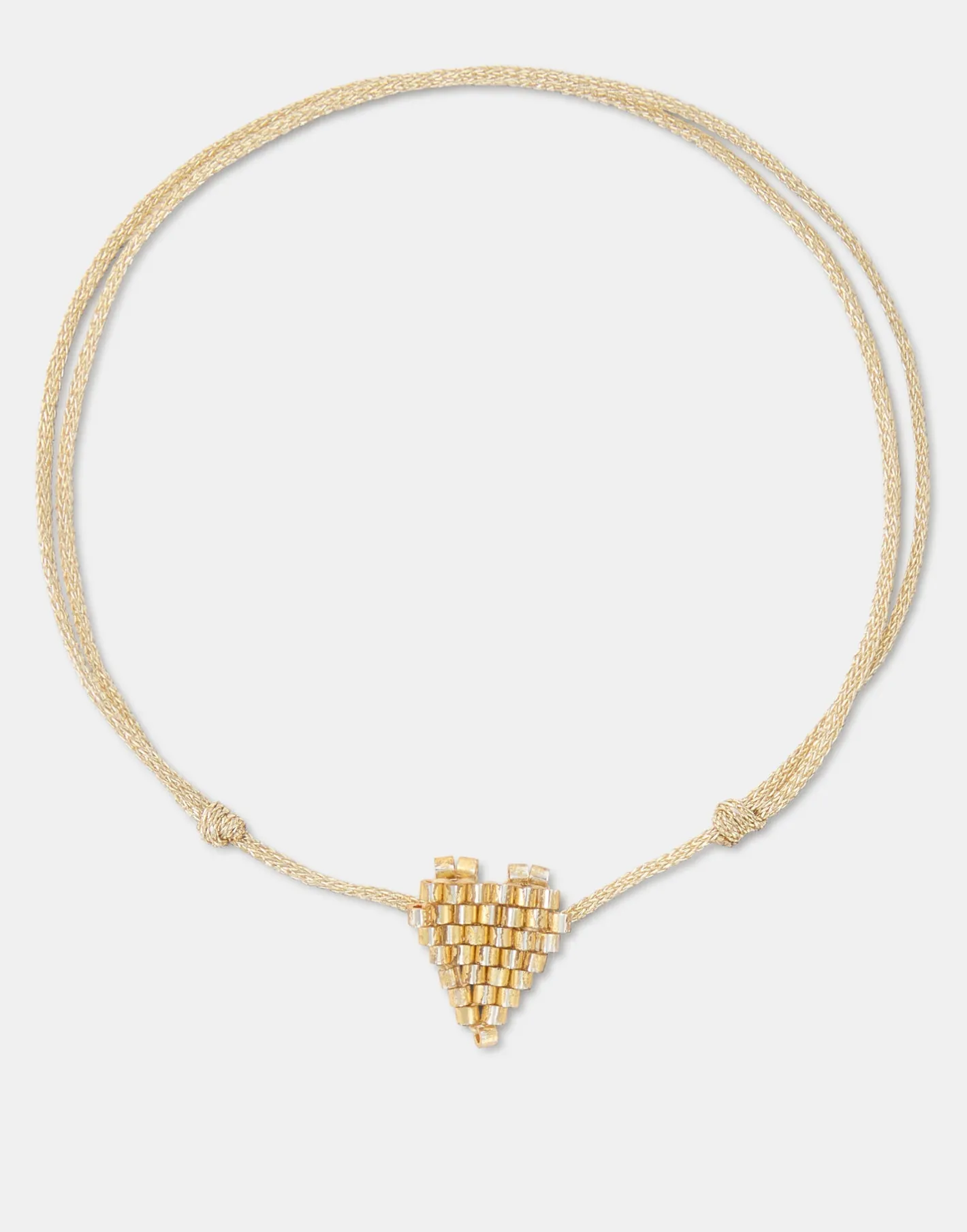 Natura Selection Bisutería^Pulsera Corazón Metalizado