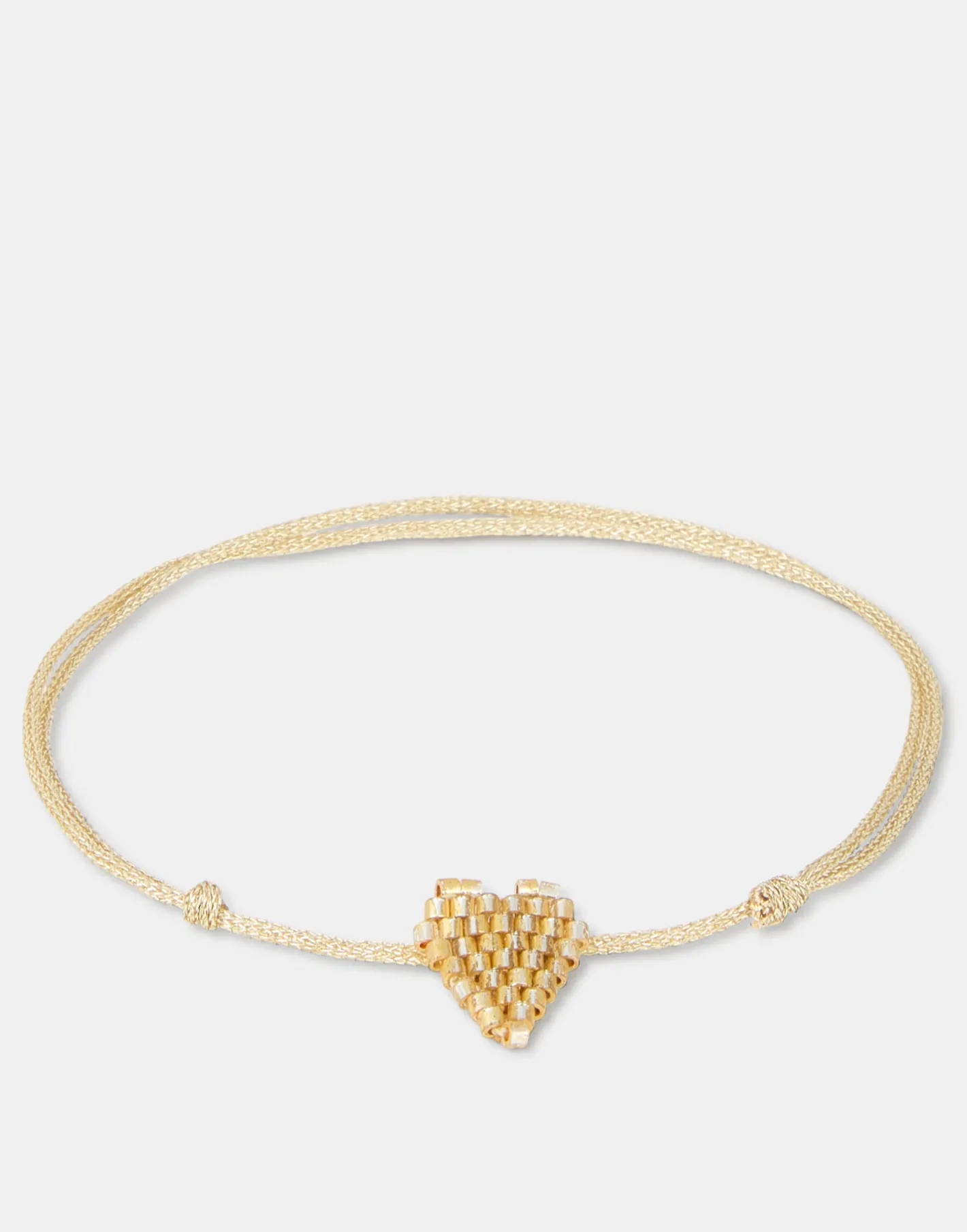 Natura Selection Bisutería^Pulsera Corazón Metalizado