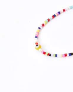 Natura Selection Bisutería^Pulsera Cuentas Mini Ojo Turco