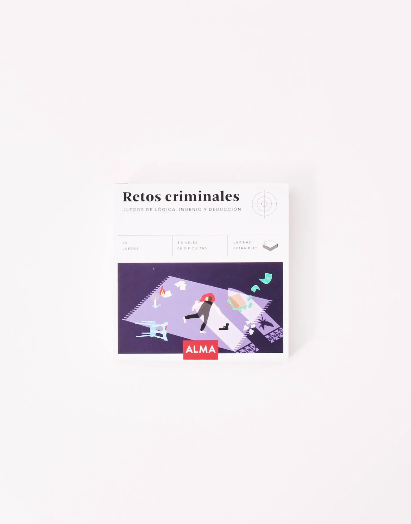 Natura Selection Juegos|Libros^Retos Criminales. Juegos De Lógica, Ingenio Y Deducción