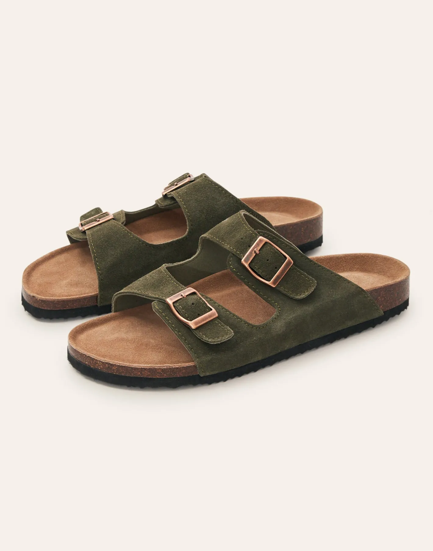 Hombre Natura Selection Hombre|Calzado^Sandalia Doble Hebilla Ergonómica Hombre