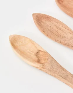 Natura Selection Cocina^Set 3 Cucharitas Acacia