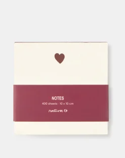 Natura Selection Papelería^Taco Notas Corazón