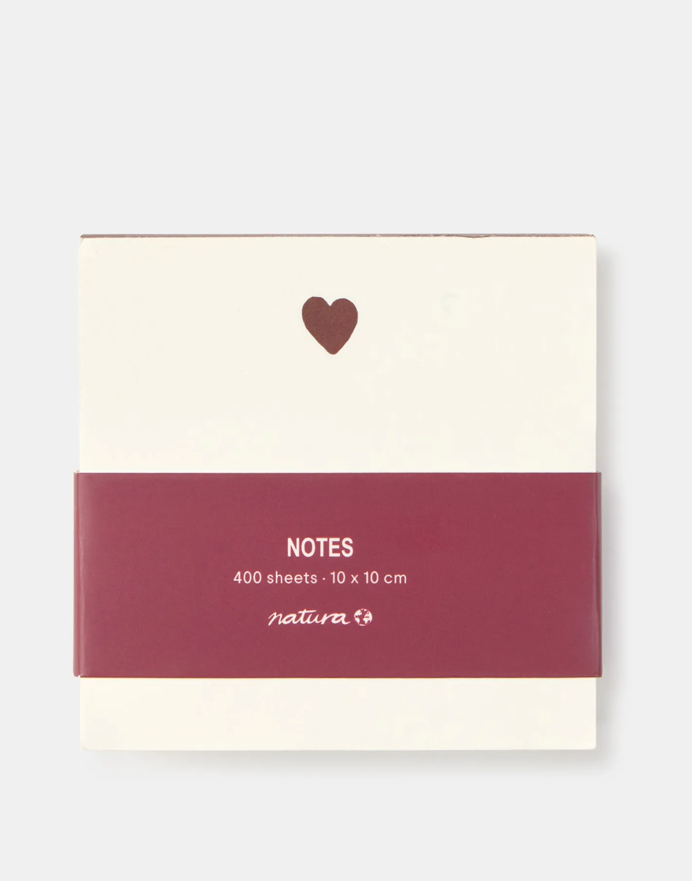 Natura Selection Papelería^Taco Notas Corazón