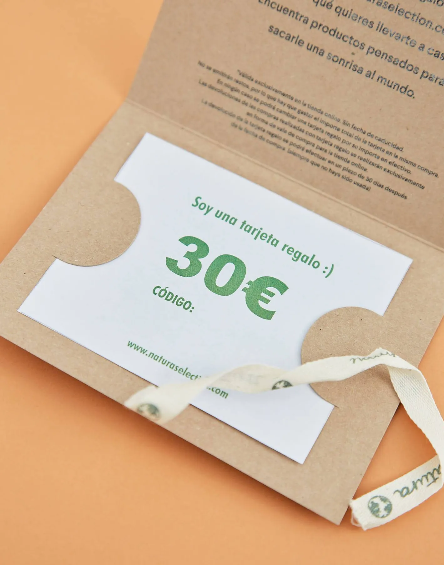 Natura Selection Tarjetas Regalo^Tarjeta Regalo 30€ Impresa