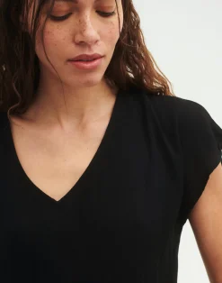 Natura Selection Camisetas Y Tops^Top Manga Corta Pico