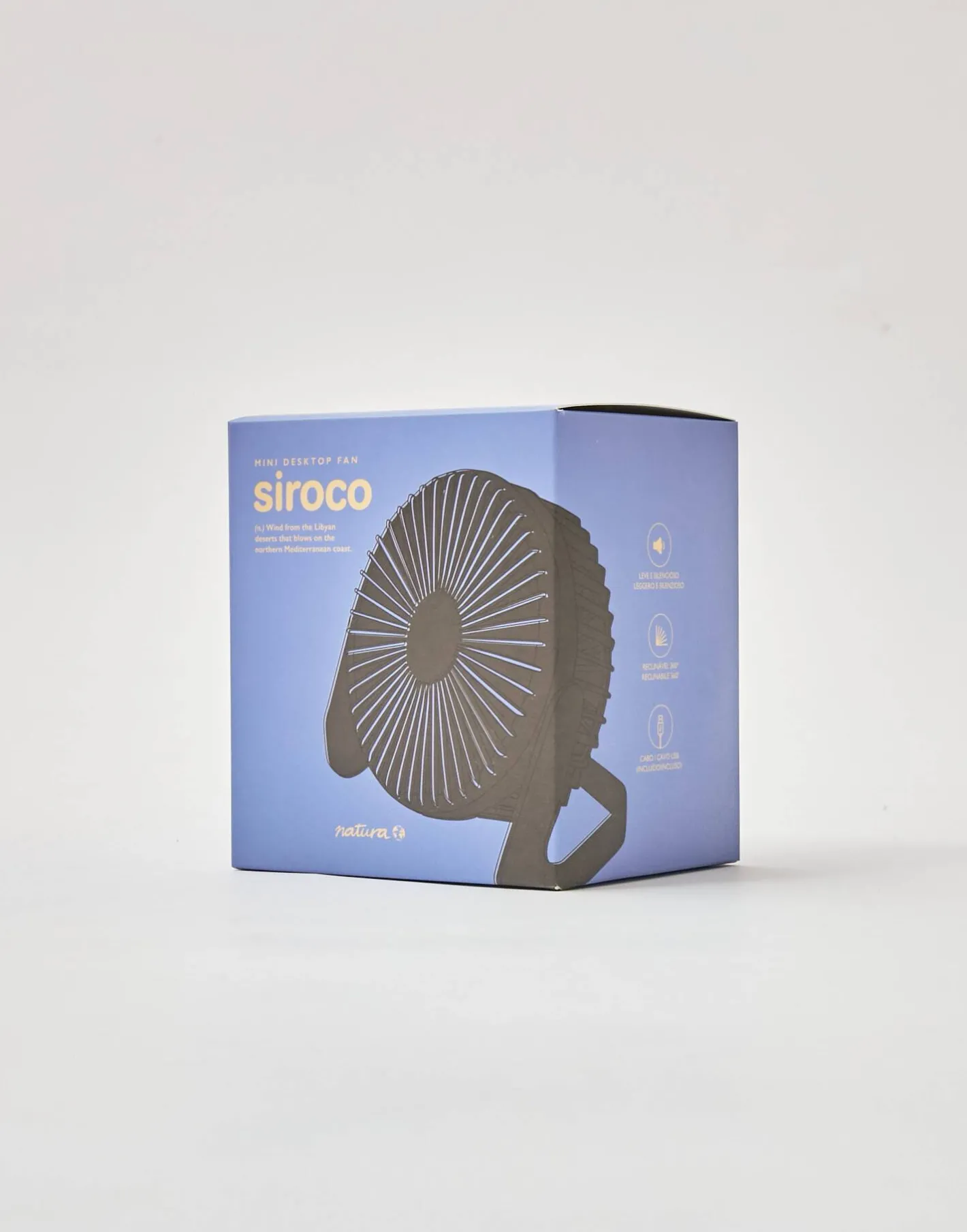 Natura Selection Electrónica Y Gadget^Ventilador Siroco